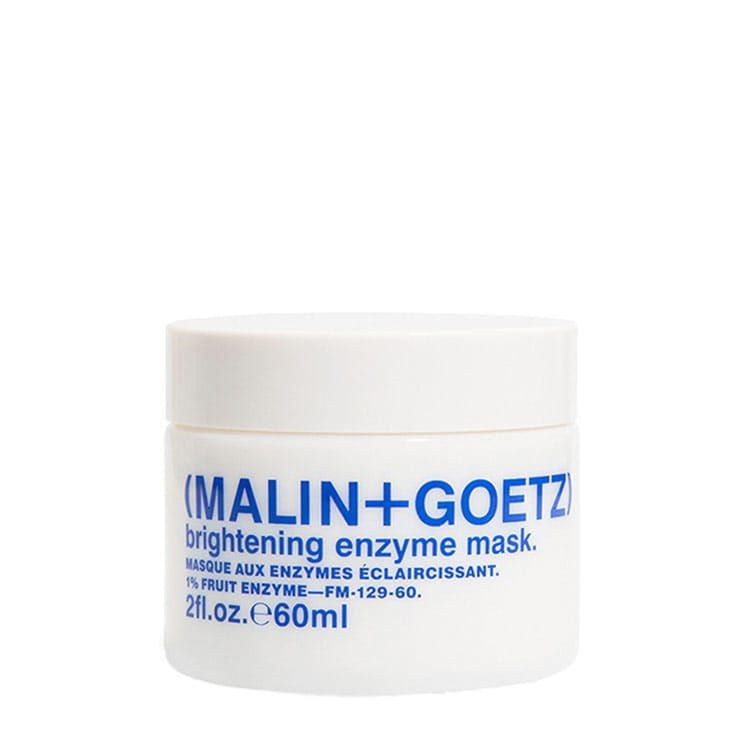 Malin+Goetz Brightening Enzyme Mask Malin Goetz Gel Exfoliate Clean Brighten Tighten Soothing