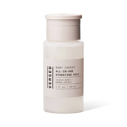 Versed Baby Cheeks All-in-One Hydrating Milk Toner Essence Face Facial Essence Sensitive Coconut Algae Bamboo Amino