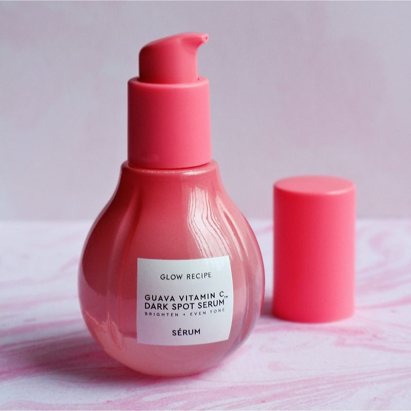 Glow Recipe Guava Vitamin C Dark Spot Serum Essence Face Blemish Acids Pigmentation Gel Brightening