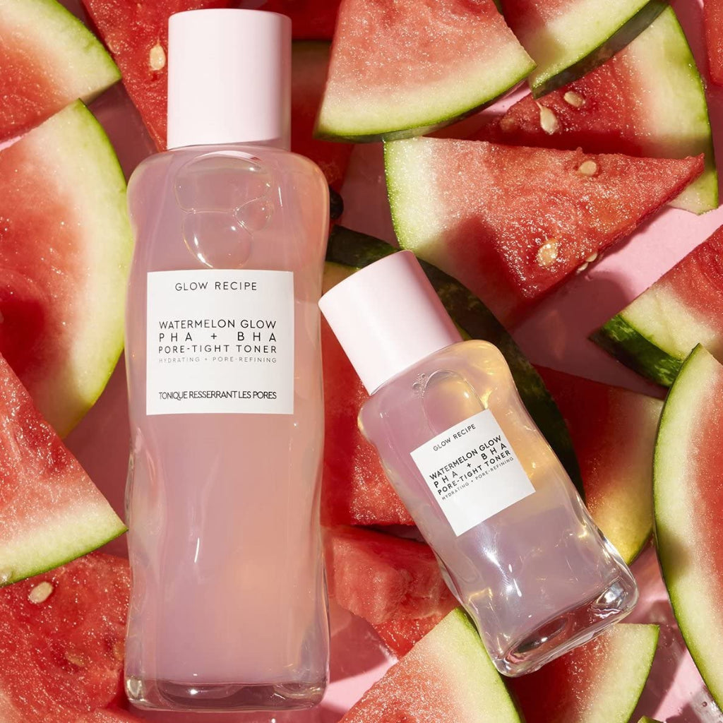 Glow Recipe Watermelon Glow PHA BHA Pore Tight Toner Pore Essence Facial Mini Travel Deluxe Exfoliating