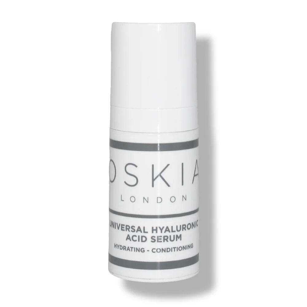 OSKIA Universal Hyaluronic Acid Serum Travel Essence Sensitive Gentle Soothing Vegan Vitamin B5 Sulphur Betaine Rose