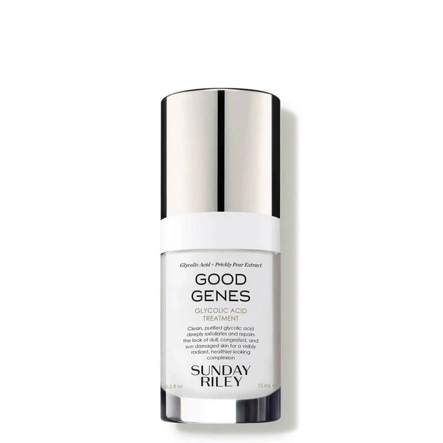 Sunday Riley Good Genes Glycolic Acid Treatment Deluxe Travel Sample Mini Facial Serum Essence Exfoliating AHA