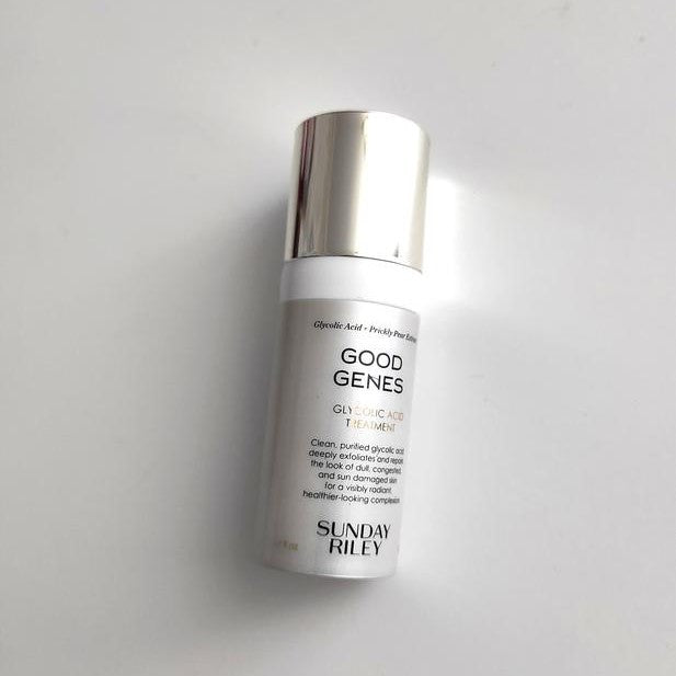 Sunday Riley Good Genes Glycolic Acid Treatment Deluxe Travel Sample Mini Facial Serum Essence Exfoliating AHA