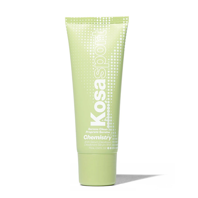 Kosas Chemistry AHA Serum Body Deodorant Kosasport Sport Aloe Hyaluronic Natural Exfoliating Brightening Roller Roll-On
