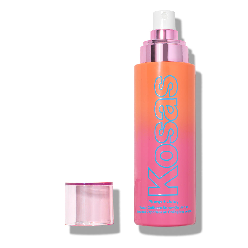 Kosas Plump Juicy Vegan Collagen Spray-On Serum Probiotic Essence Hyaluronic Soothing Firming