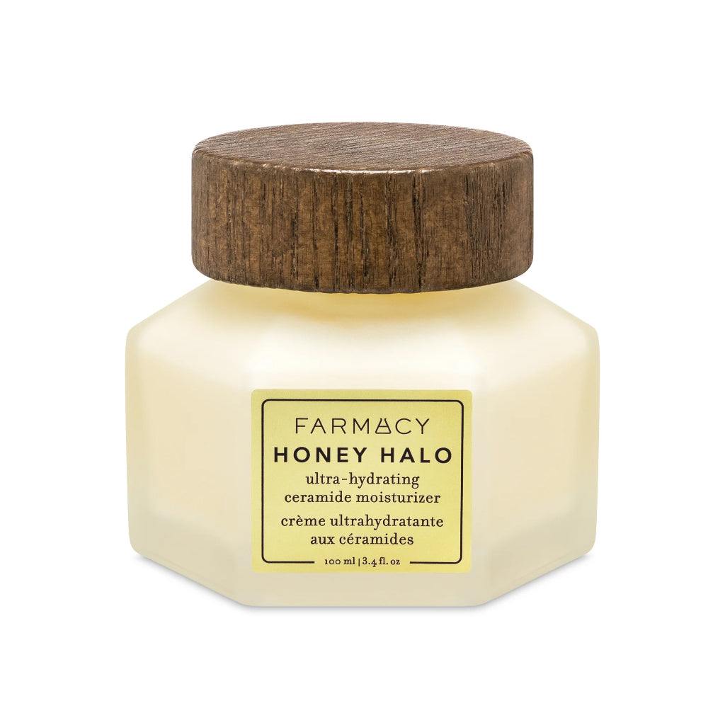 Farmacy Honey Halo Ultra-Hydrating Ceramide Face Moisturizer Hydrating Moisturiser Shea Butter Vitamin Cream Sample