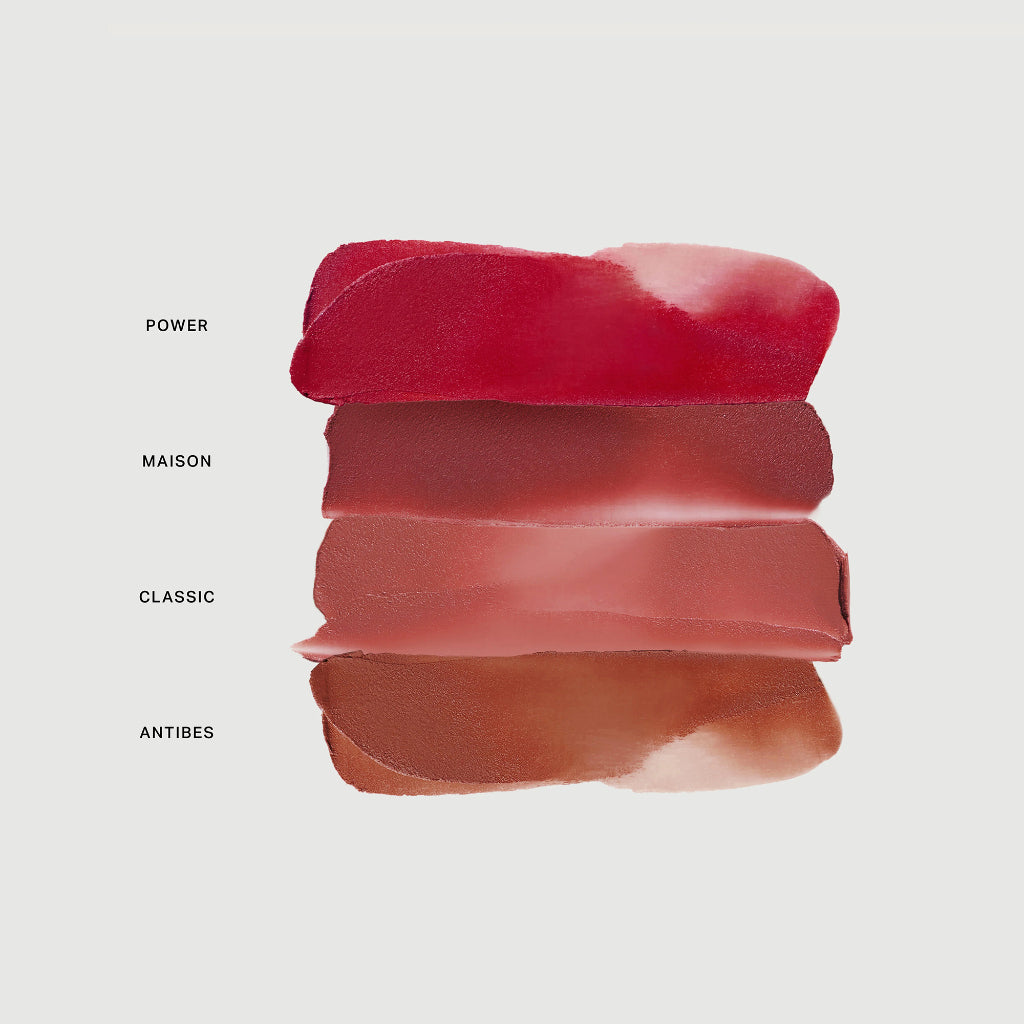 MERIT Box Set Signature Lip Matte Lipstick Cream Classic Power Maison Antibes Gift Peach Neutral Nude Red Berry Pink
