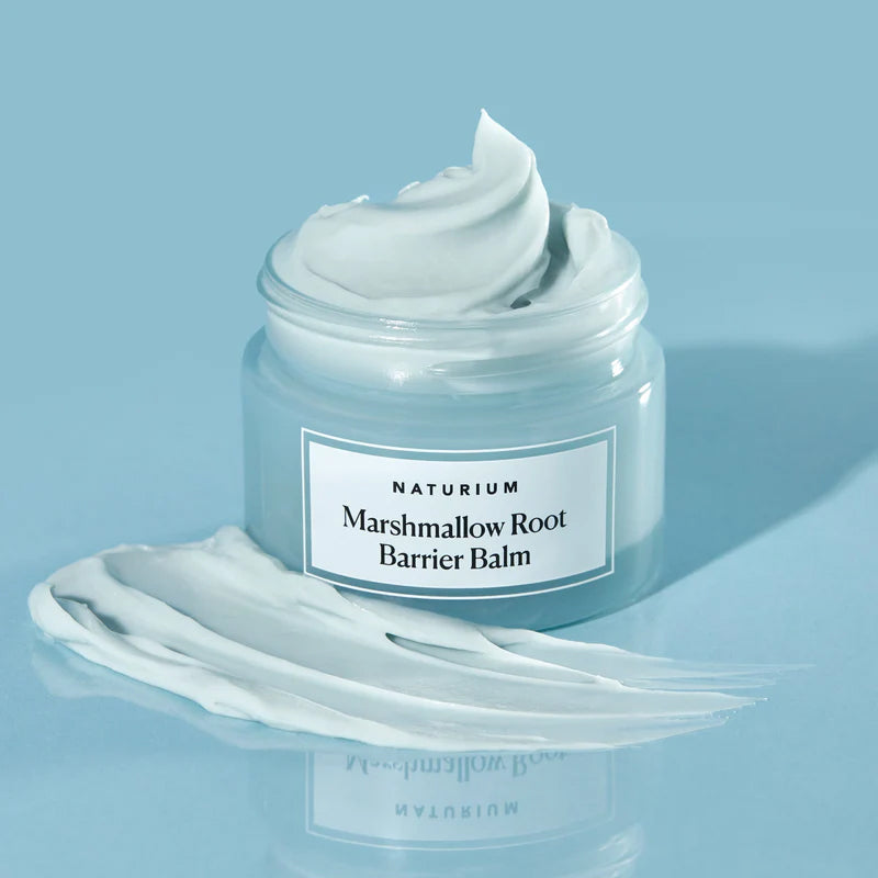 Naturium Marshmallow Root Barrier Balm Moisturiser Relief Soothing Treatment