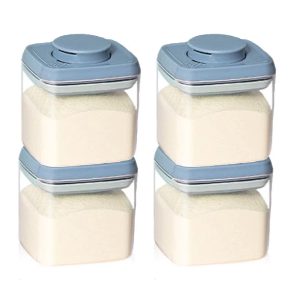 ANKOU Clear Seasoning Bottle 320ml Powder Toys Snacks Button Open Container Jar Cup Sauces Spices Oils Food Storage