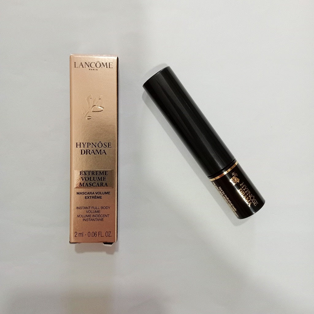 Lancome Extra Volume Mascara Excessive Black Long Lasting Waterproof Lengthening Lifting Strong Hold Travel Trial Sample