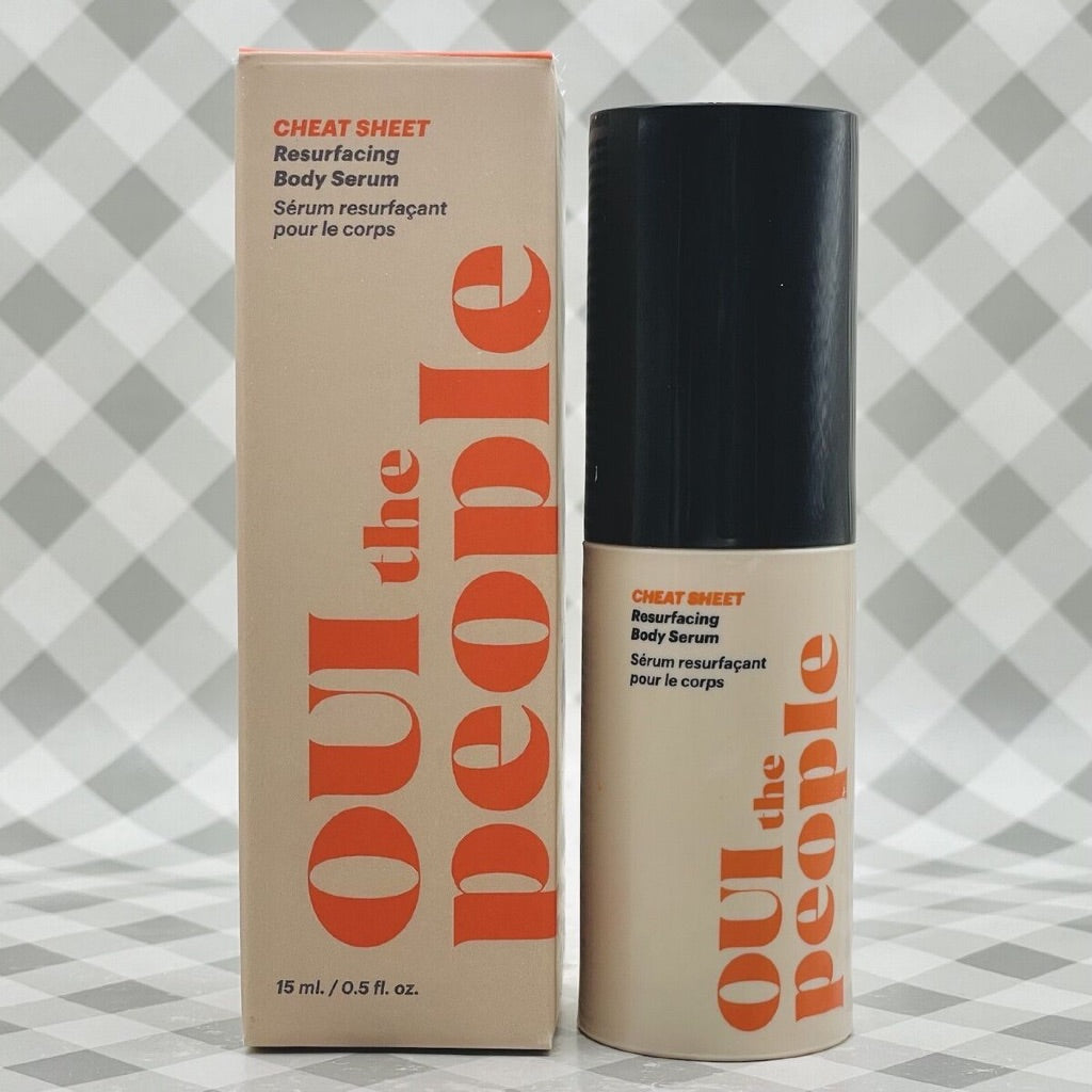 Oui the people Resurfacing Body serum AHA BHA PHA Exfoliate Dull Uneven Unclog Pores Radiant Bright Hyperpigmentation