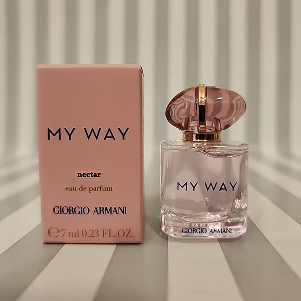 Giorgio Armani My Way Nectar Eau de Parfum Floral Sweet Perfume EDP Warm Vanilla Cedarwood Travel Citrus Mini Sample