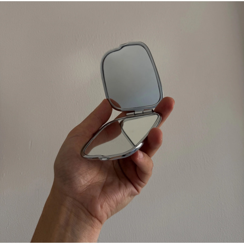 MERIT Completedworks Compact Cosmetic Makeup Mirror Travel Portable Minimalist Elegant Durable Limited Metal Jewellery