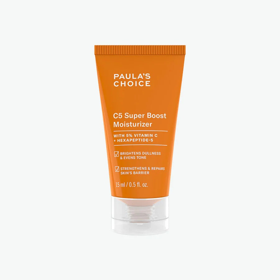 Paula's Choice C5 Super Boost Moisturizer Travel Vitamin C Brightening Lightweight Gel-cream Hydrating Firmness