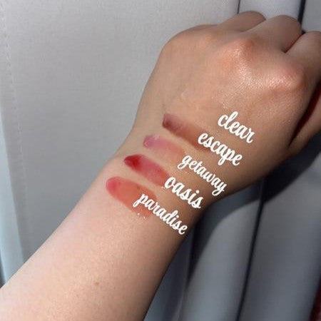 Naturium Phyto-Glow Phyto Glow Clear Tinted Lip Balm Butter Treatment Moisturiser Sheer Gloss Vanilla Pink Squalane