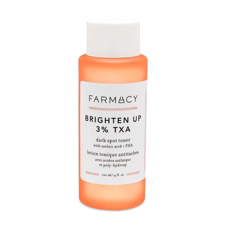 Farmacy Brighten Up 3% TXA Dark Spot Toner Dull Uneven Essence Gentle Exfoliating PHA Brightening