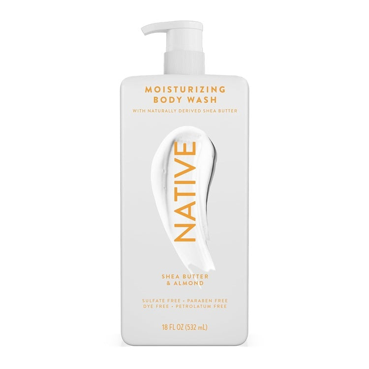 Native Moisturizing Body Wash Butter Cleanser Shower Vanilla Moisturiser Soap Lemon Jasmine Floral Sweet Warm Rich