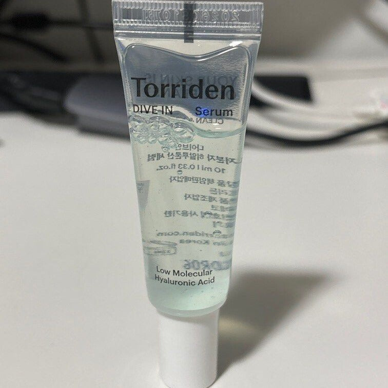 Torriden Dive In Serum Essence Low Molecular Hyaluronic Acid Hydrating Plump Soothing Calming Dewy Glow Clean Vegan