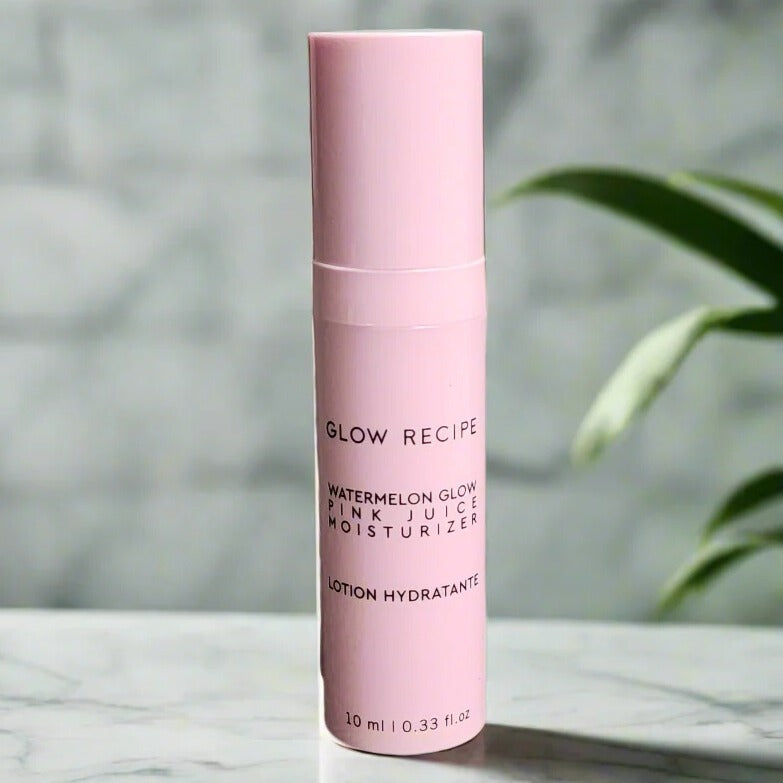 Glow Recipe Watermelon Glow Pink Juice Moisturizer Hyaluronic Acid Soothing Oil Free Water Gel Boost Radience Dewy