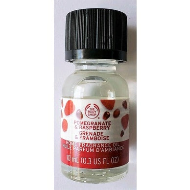 The Body Shop White Oil Burner Wax Melt Warmer Pomegranate Raspberry Home Fragrance