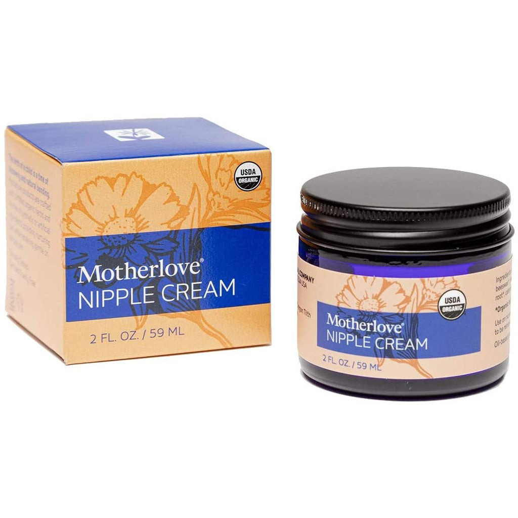 Motherlove Nipple Cream Organic Herbal Salve Nursing Breastfeeding Pump Lubricant