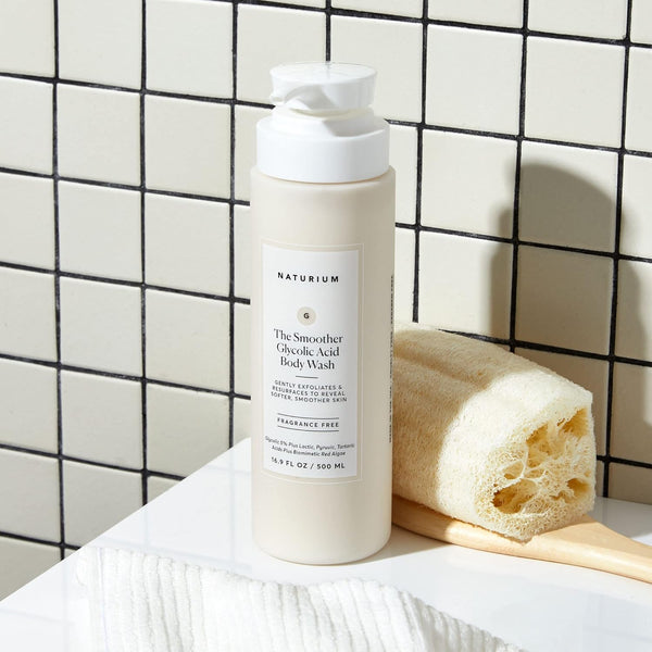 Smoother Glycolic Acid Exfoliating Body Wash