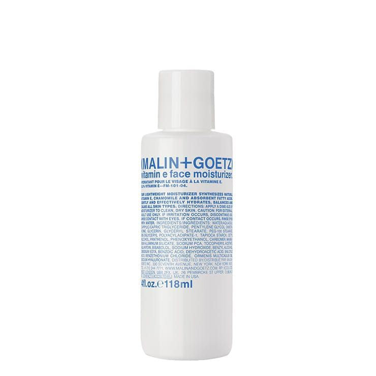MALIN+GOETZ Vitamin E Face Moisturizer Malin Goetz Moisturiser Vitamin Chamomile Cream Lotion