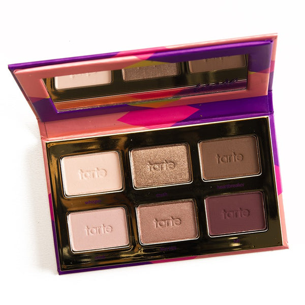 Tarte Exotic Eyes Prismatic Blue Brown Amazon Escape Tartelette Tease Eyeshadow Cheek Blush Palette Brush Dare Live