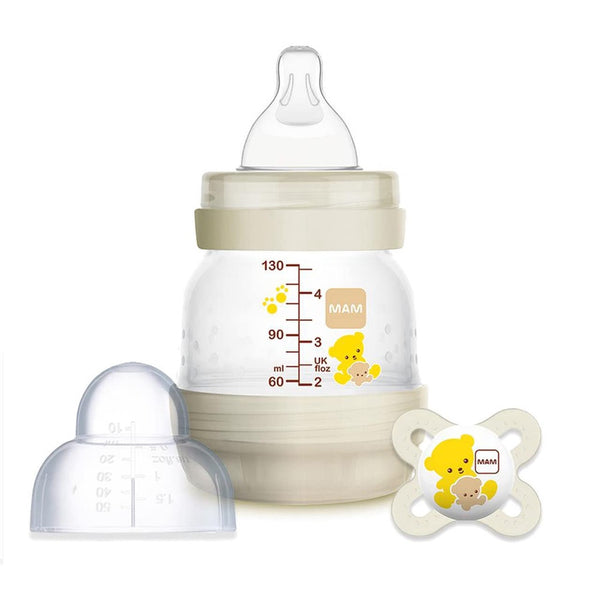 MAM Easy Start Anti Colic Bottle Start Pacifier 0+ Milk Formula Nursing 130ml Set Gift Kit Baby