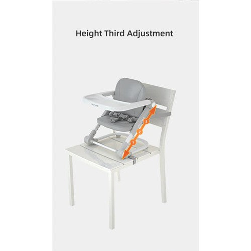 Gromast Air Pad Portable Foldable Child Booster Seat Dining Chair Baby Infant Eating Adjustable Baby Table Meal Travel
