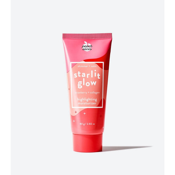 Peach Slices Starlit Glow Highlighting Moisturizer Shimmer Moisturiser Makeup Primer