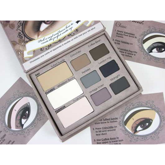 Too Faced Chocolate Bar Peanut Matte Natural Eyes Eye Shadow Palette Blush Eyeshadow Face