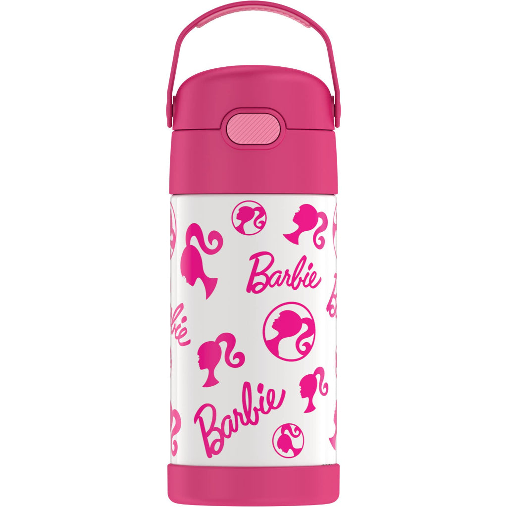 Thermos FUNtainer Vacuum Insulated Stainless Steel Water Bottle Straw Kids Toddlers Silicone