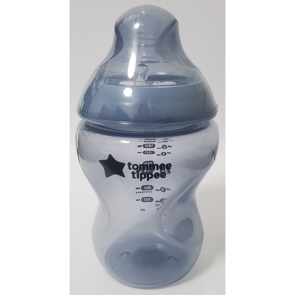 Tommee Tippee Closer to Nature Natural Start Colour Baby Bottle BPA Pack Milk Clear Bottles Set Gift