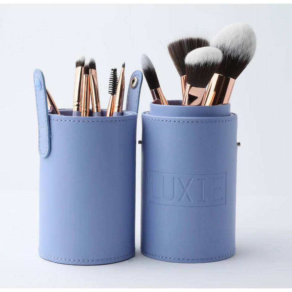 LUXIE Dreamcatcher Brush Set Makeup Brushes Eye Concealor Face Powder Holder Kit Duo Eyeshadow Brow Travel