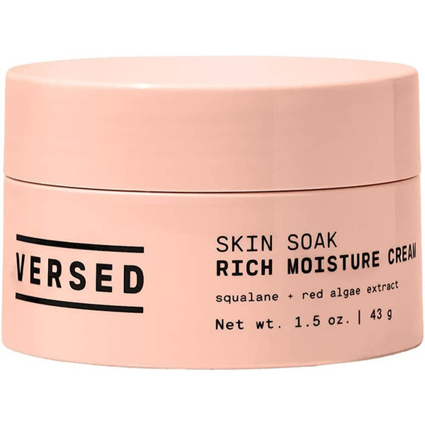 Versed Skin Soak Rich Moisture Cream Night Sleeping Overnight Rich Moisturiser Vitamin E Squalane