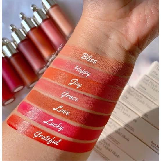 Rare Beauty Soft Pinch Liquid Blush Matte Dewy Radiant Red Rose Peach Pink Nude Neutral Bliss Joy