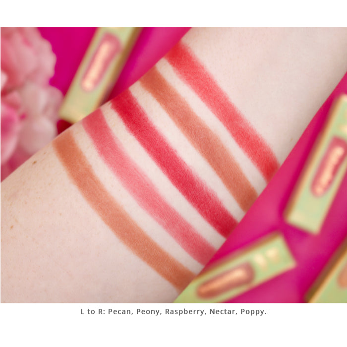 Pixi Naturelle Lip Lipstick Pecan Nectar Primrose Brown Nude Pink Red Matte