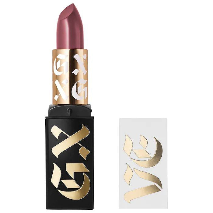GXVE by Gwen Stefani High-Performance Satin Lipstick High Performance Lip Red Nude Rose Pink Original Loara Screen Stomp