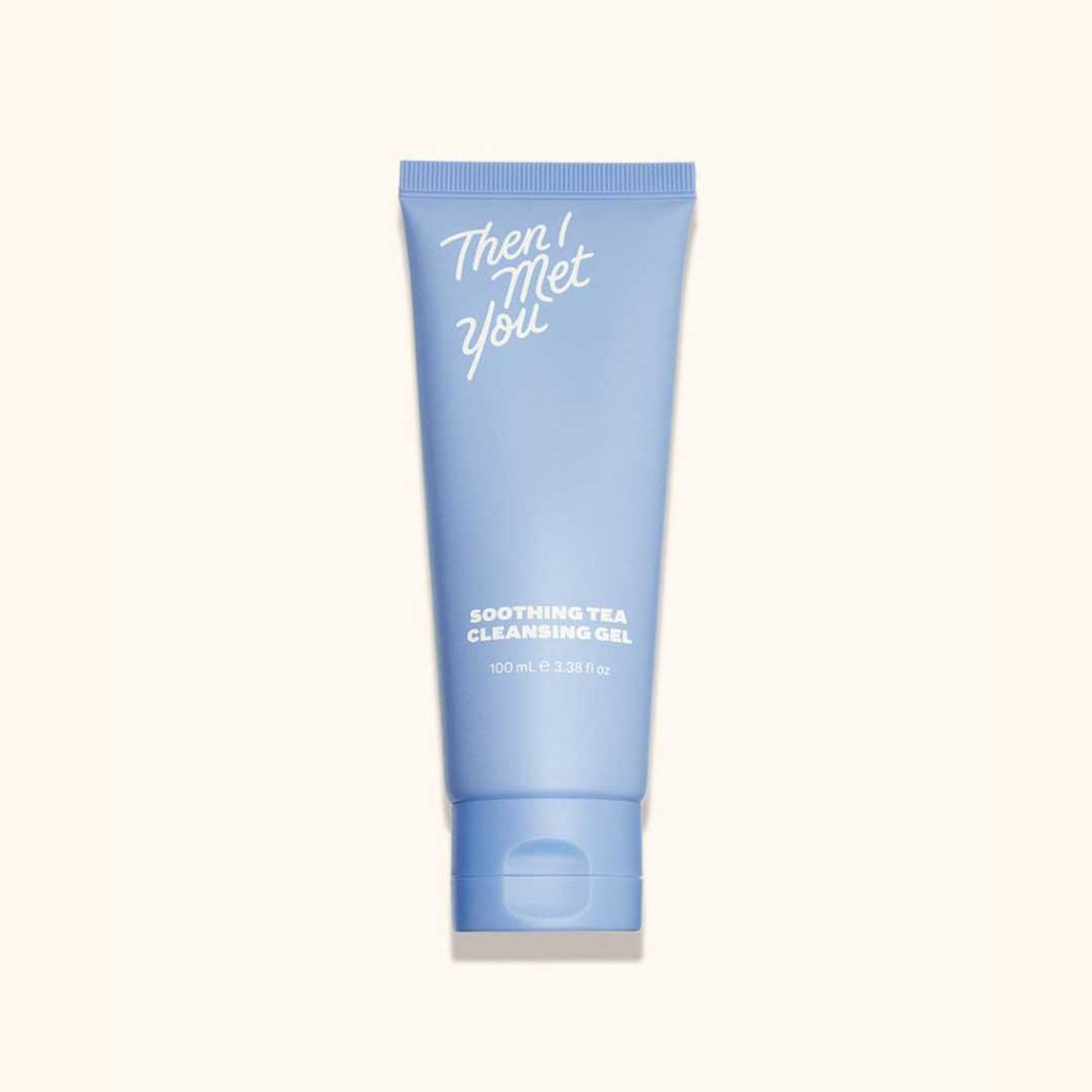 Then I Met You Soothing Tea Cleansing Gel Facial Jelly Cleanser Wash Tree Rice Water