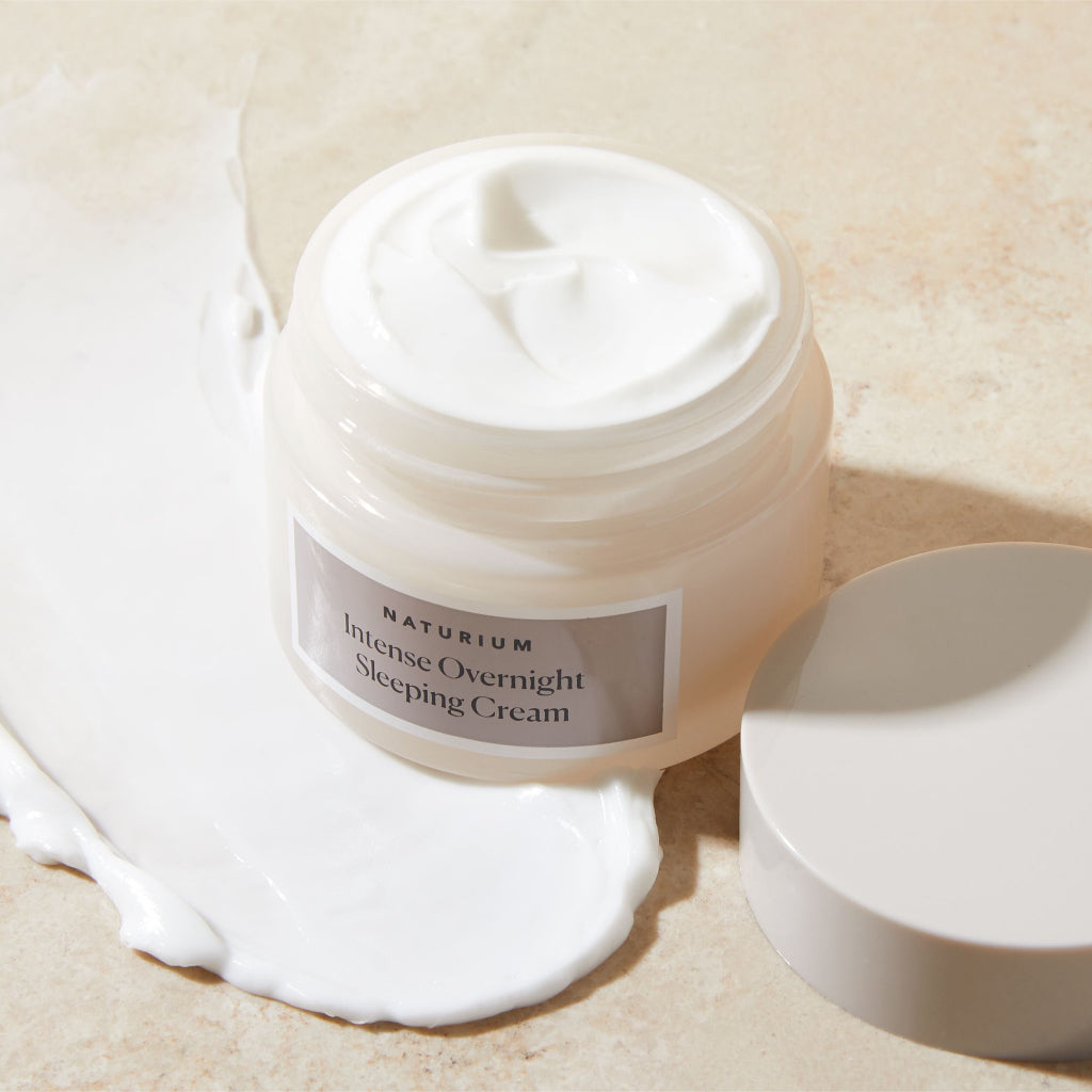 Naturium Intense Overnight Sleeping Cream Moisturiser Night Brightening Pack Mask