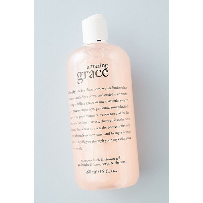Shampoo Bath Shower Gel Hair Body 480ml Melon Amazing Grace Ballet Vanilla Raspberry Sorbet Coconut Cinnamon Philosophy