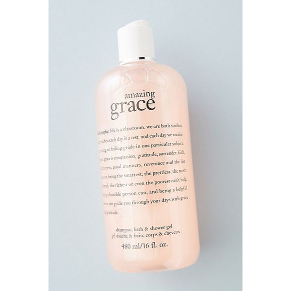 Shampoo Bath Shower Gel Hair Body 480ml Melon Amazing Grace Ballet Vanilla Raspberry Sorbet Coconut Cinnamon Philosophy