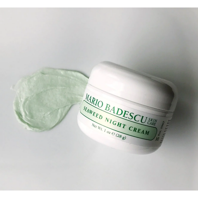 Mario Badescu Seaweed Night Cream Travel Sample Deluxe Trial Overnight Moisturiser Facial