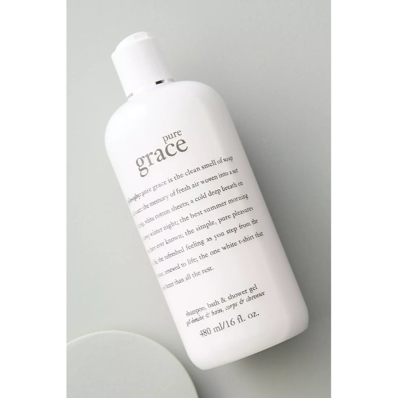 Shampoo Bath Shower Gel Hair Body 480ml Melon Amazing Grace Ballet Vanilla Raspberry Sorbet Coconut Cinnamon Philosophy