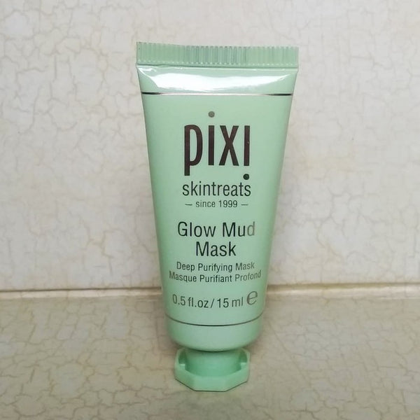 Pixi Glow Mud Mask Clay Cleansing Face Deep Purifying Travel Deluxe Sample Trial Mini