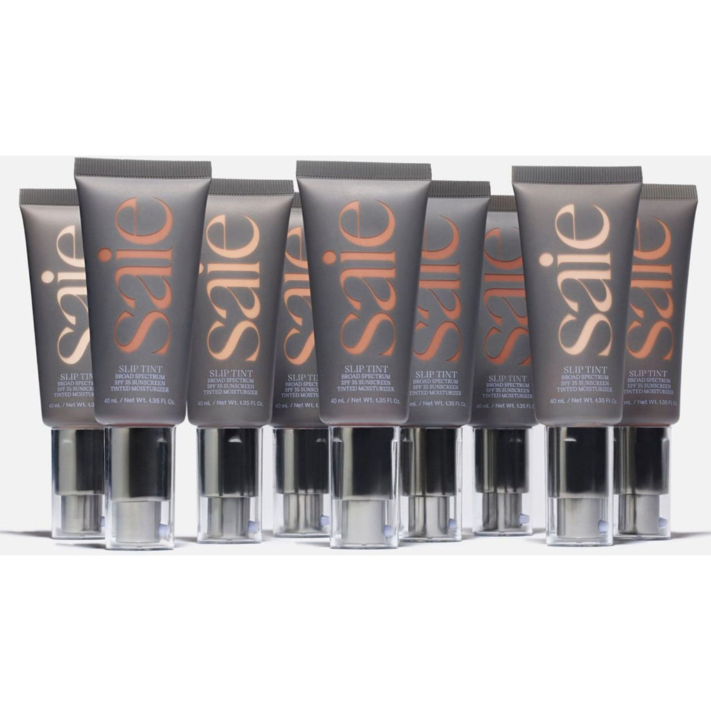 Saie Slip Tint Dewy Tinted Moisturizer Broad Spectrum SPF 35 Moisturiser Cream Foundation Sunscreen Concealor Corrector