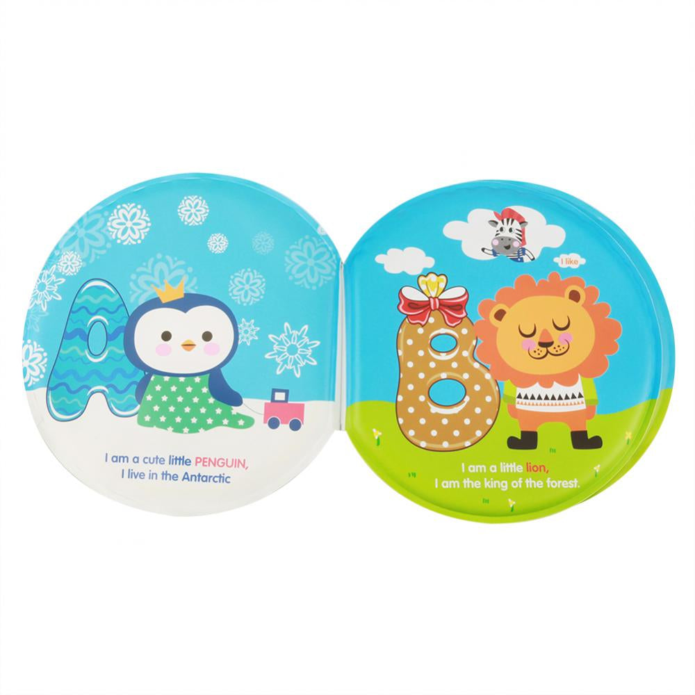 Zoo Animals Baby Bath Book Infants Toddlers Kids Gift Swimming Toy Educational English Exercise Language Waterproof