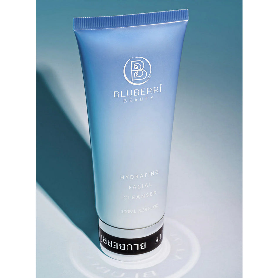 BluBerri Beauty Hydrating Facial Cleanser Makeup Remover Gel Gentle Brightening