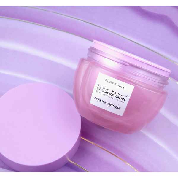 Glow Recipe Plum Plump Hyaluronic Cream Facial Moisturiser Acid Glow Mini Travel Deluxe